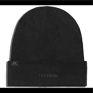 Ivy Park Black Beanie